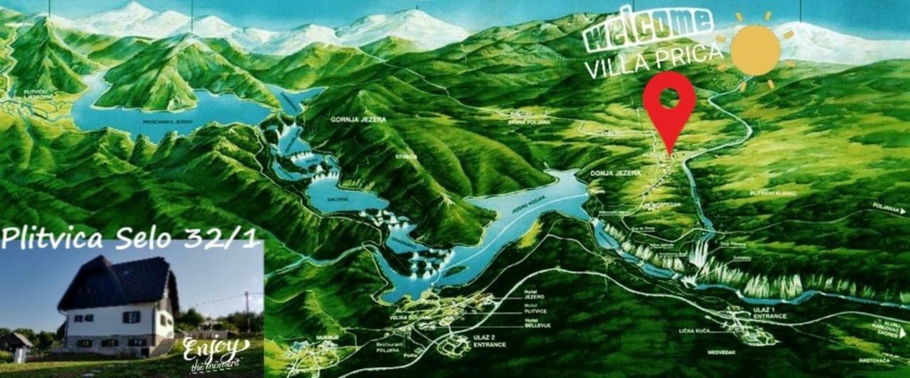 פליטויקה סלו B&B Plitvice Lakes Villa Prica מראה חיצוני תמונה